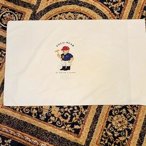 Vintage Ralph Lauren Polo Bear Pillow Case